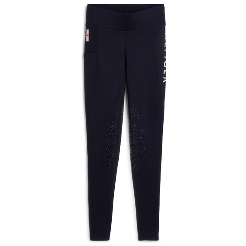 Tommy Hilfiger Full Seat Performance Flag Leggings - Desert Sky-2